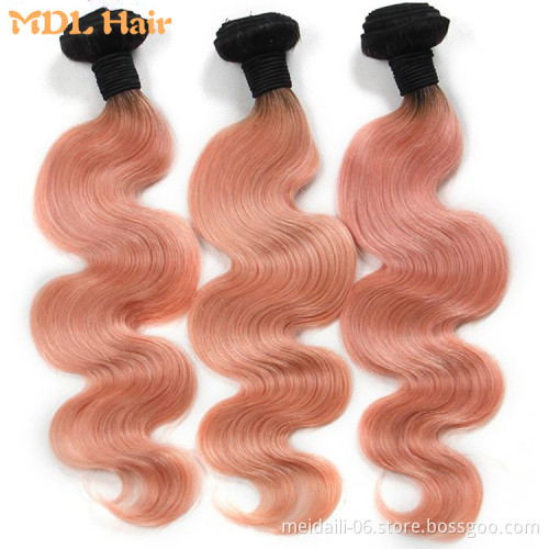 Hair Body Wave Hair Extensions, Wholesale Cheap Soft Body Style Wave Color Ombre Hair Bundles